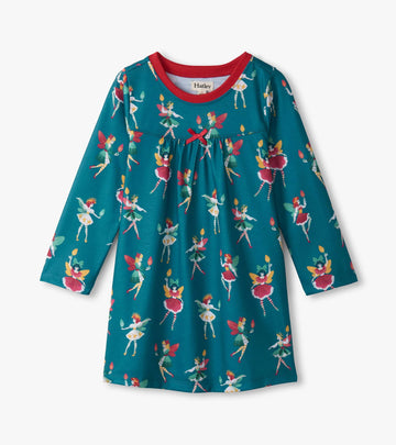 Hatley Girls Bright Faeries Long Sleeve Nightdress